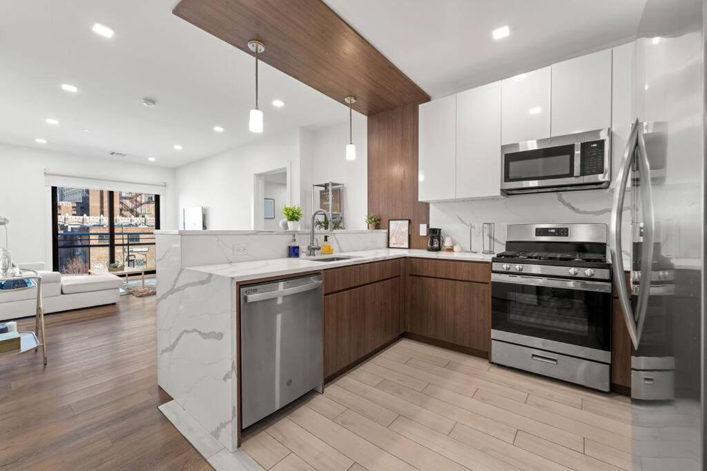 Entire Apt/2Bd 2Bth/Amer. Dream Mall/Nyc/Ewr Airpt Newark Buitenkant foto